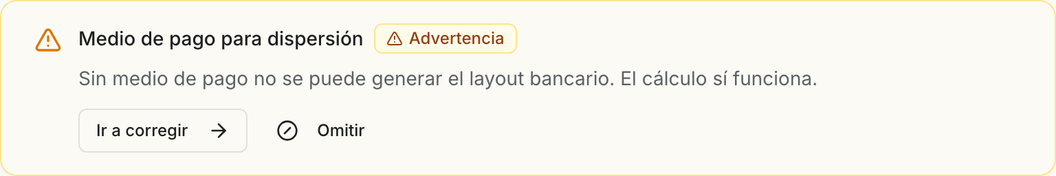 Detalle de un punto pendiente y a dónde ir a resolverlo